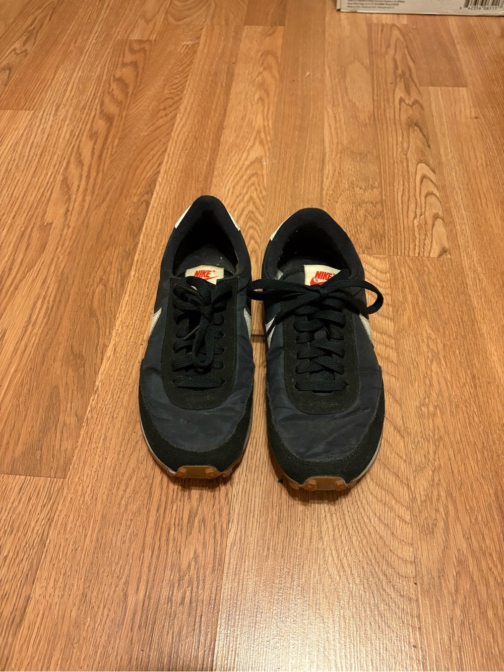 Nike Black and Gum-Trim Sneakers